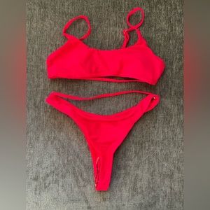 Infinite Style Pink Thong Bikini (Medium) OFFERS WELCOMED!